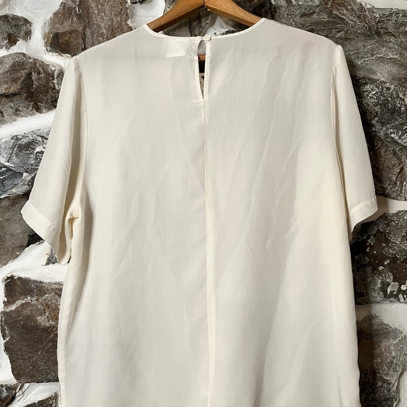 Vintage 100% Silk Blouse - Picture 4 of 6